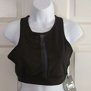 La Society Black sports bra size small